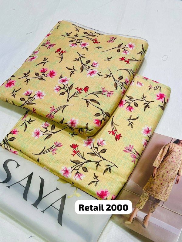 Saya 2Piece - Shirt & Trouser (Same Print)