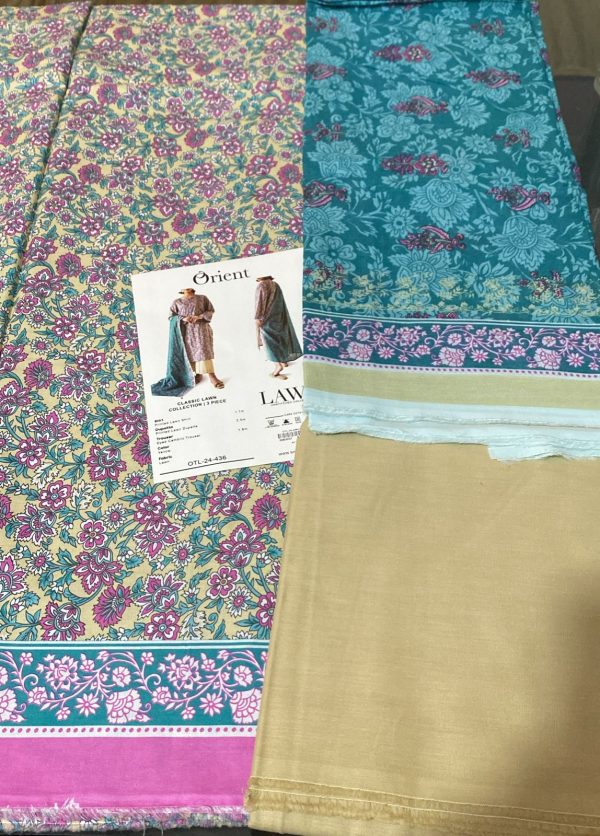 Orient Lawn Printed 3Piece