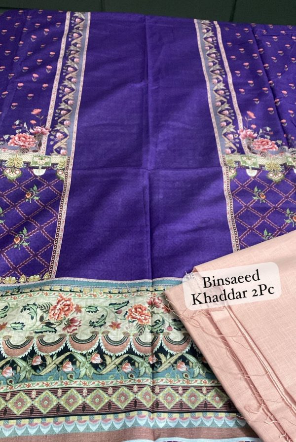 Binsaeed Khaddar 2Piece - Shirt & Trouser