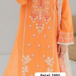 Zellbury Embroided Lawn Jacquard 3Piece