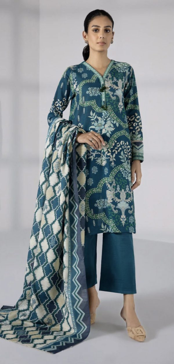 Sapphire Lawn Printed 3Piece