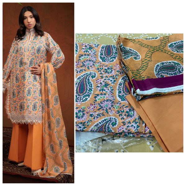 Bonanza Satrangi Lawn Printed 3Piece