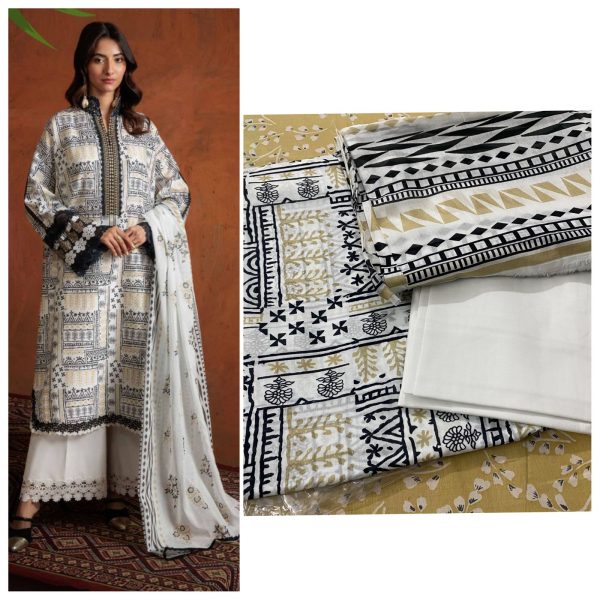 Bonanza Satrangi Lawn Printed 3Piece