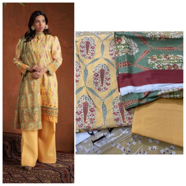 Bonanza Satrangi Lawn Printed 3Piece