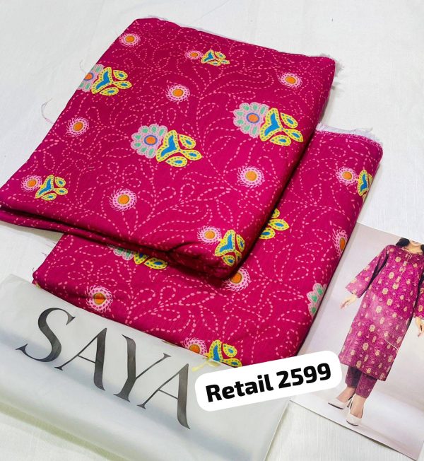 Saya 2Piece - Shirt & Trouser (Same Print)