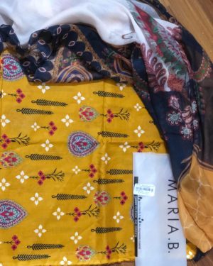 M. Basics By Maria B Lawn 3Piece Suit