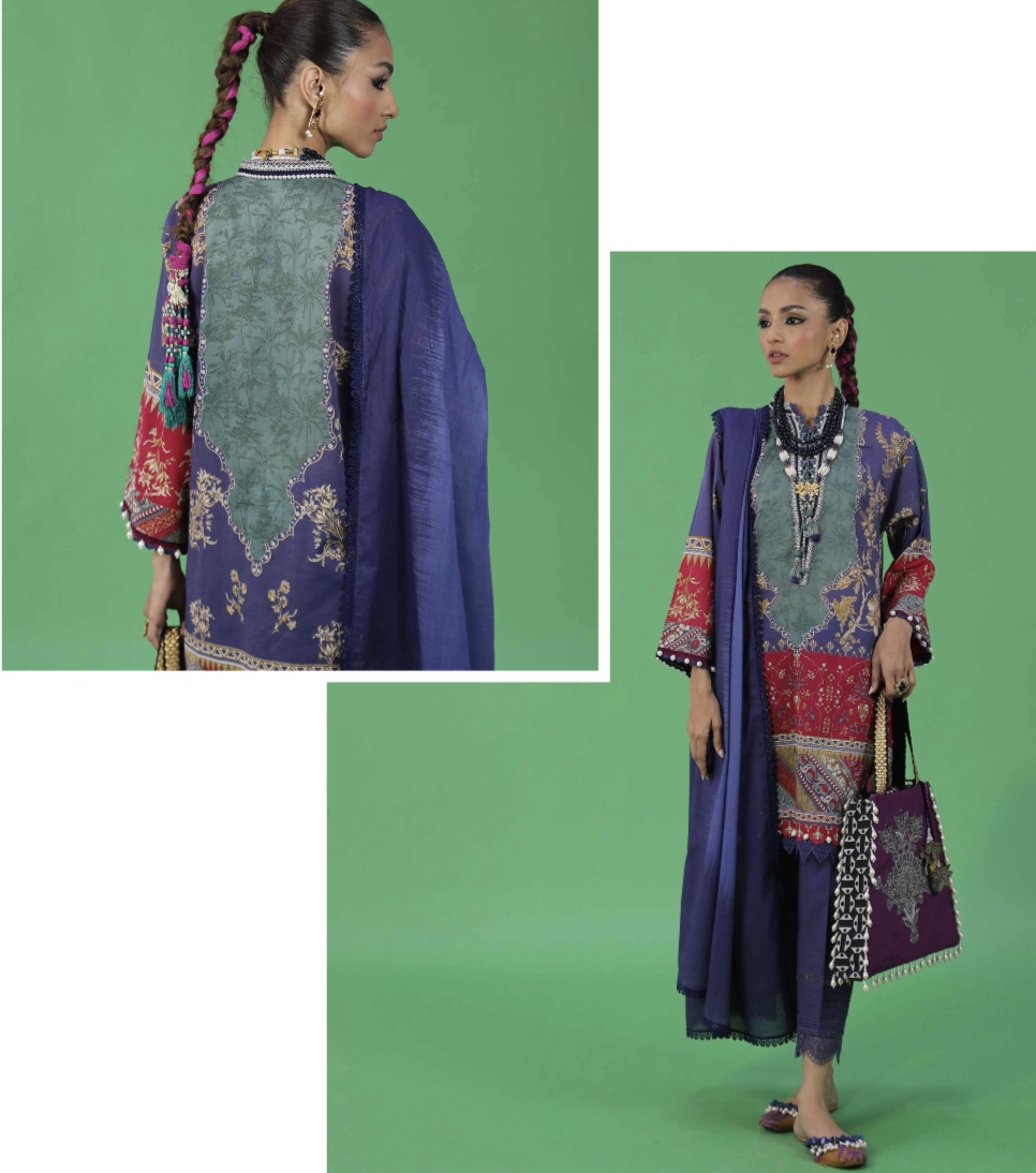 Sana Safinaz Lawn 3Piece Suit