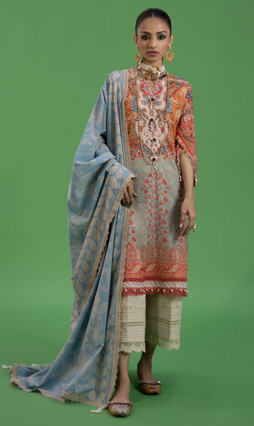Sana Safinaz Lawn 3Piece Suit